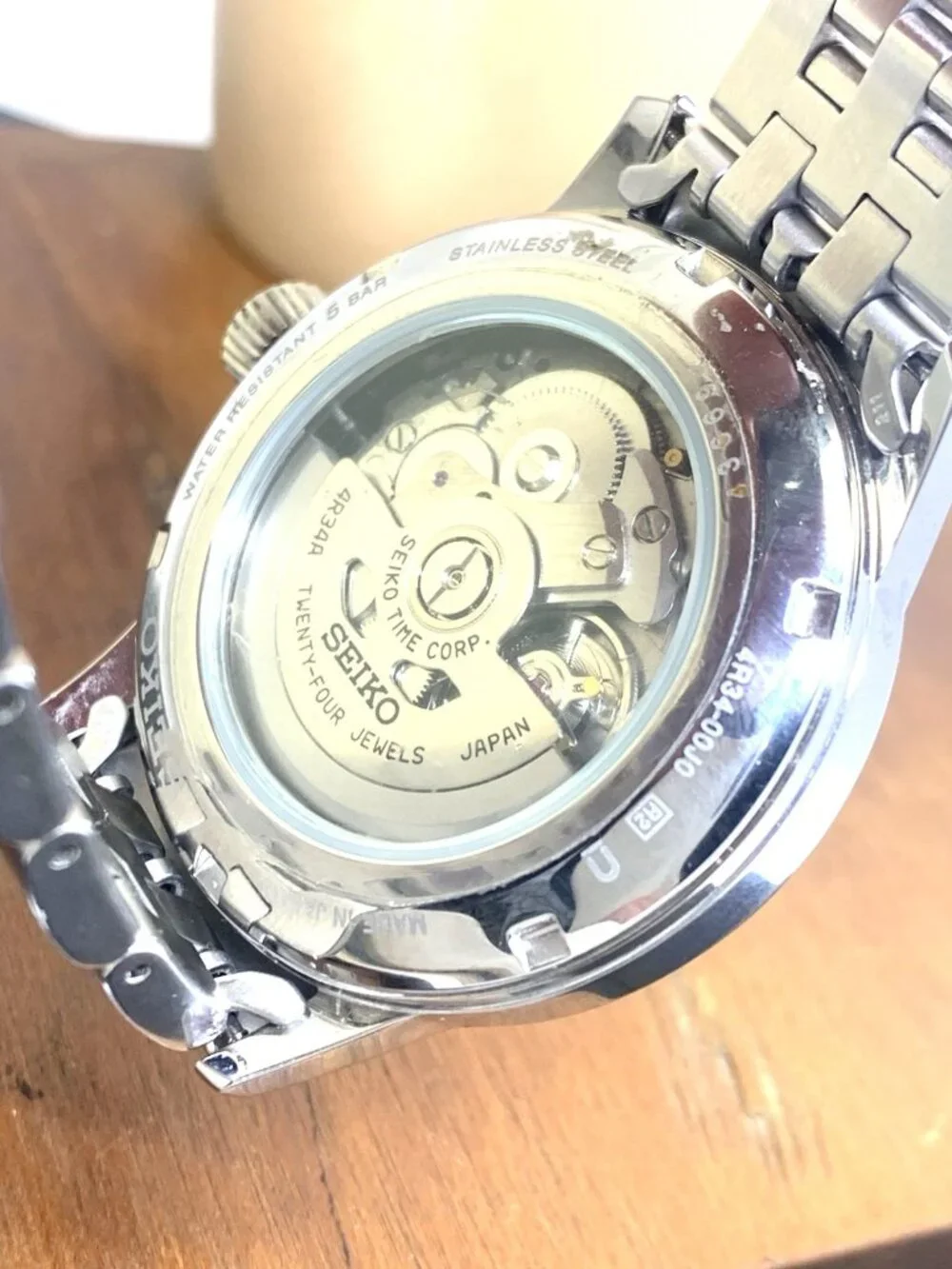 Seiko Men's Watch SSK037 Presage Cocktail Automatic GMT Stainless Steel 40.5mm - Picture 7 of 14